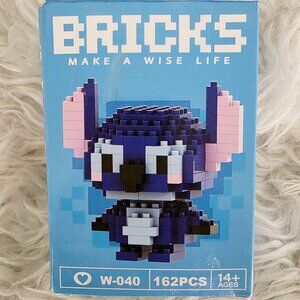 NIB Lilo & Stitch Franchise “Stitch” Bricks – 162 pcs – W‑040